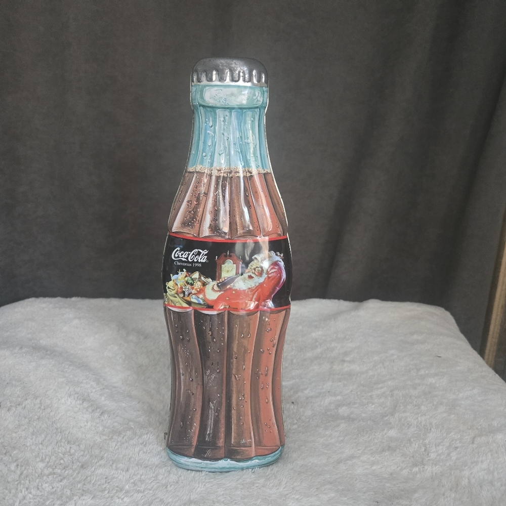 Coca-Cola Santa Claus Tin Bottle